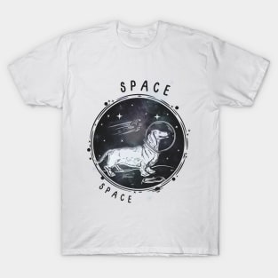 astranaut dog T-Shirt